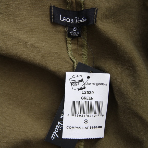 Lea & Viola Pearl Detail Camo Jacket - Picture 7 of 7